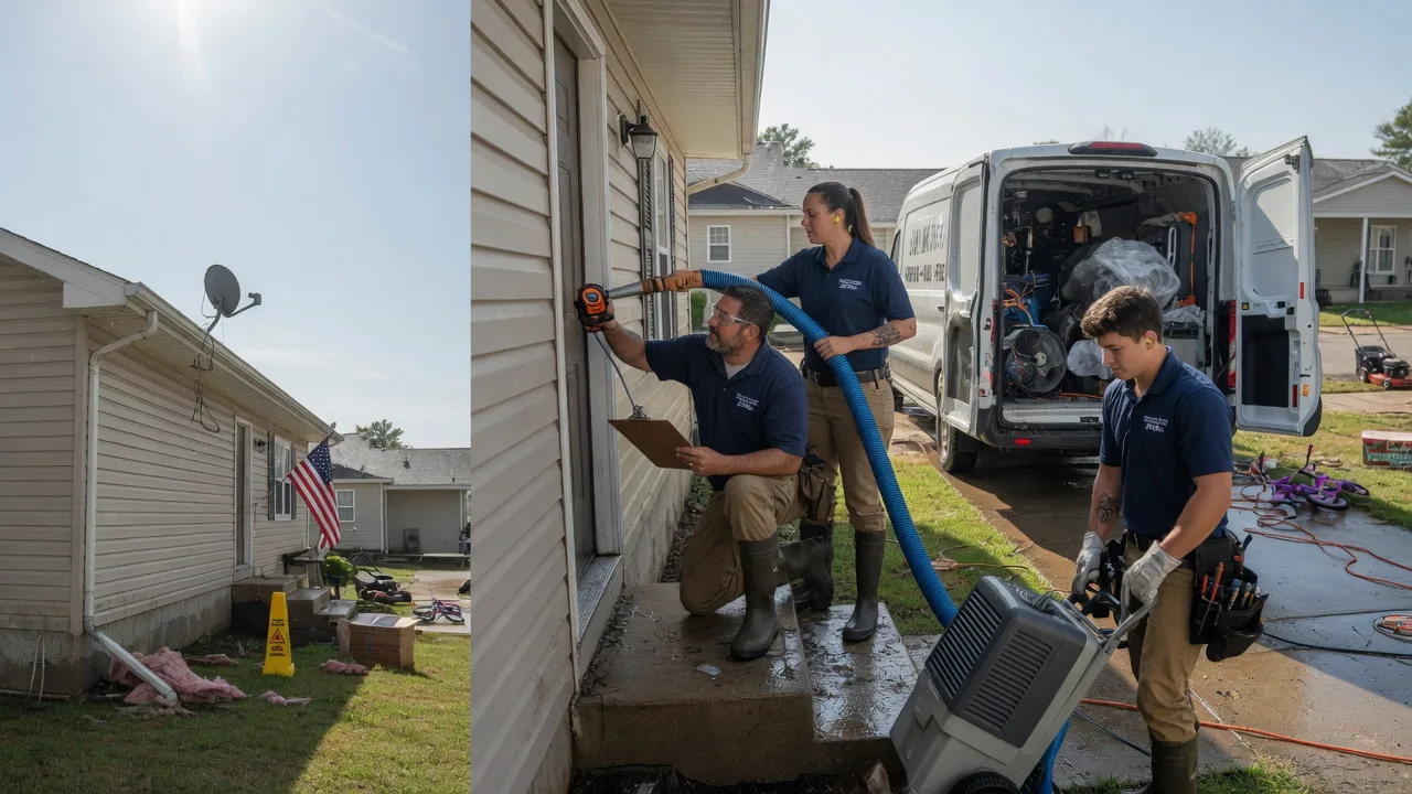 Ceiling Water Damage Restoration in Palmyra, MO near me